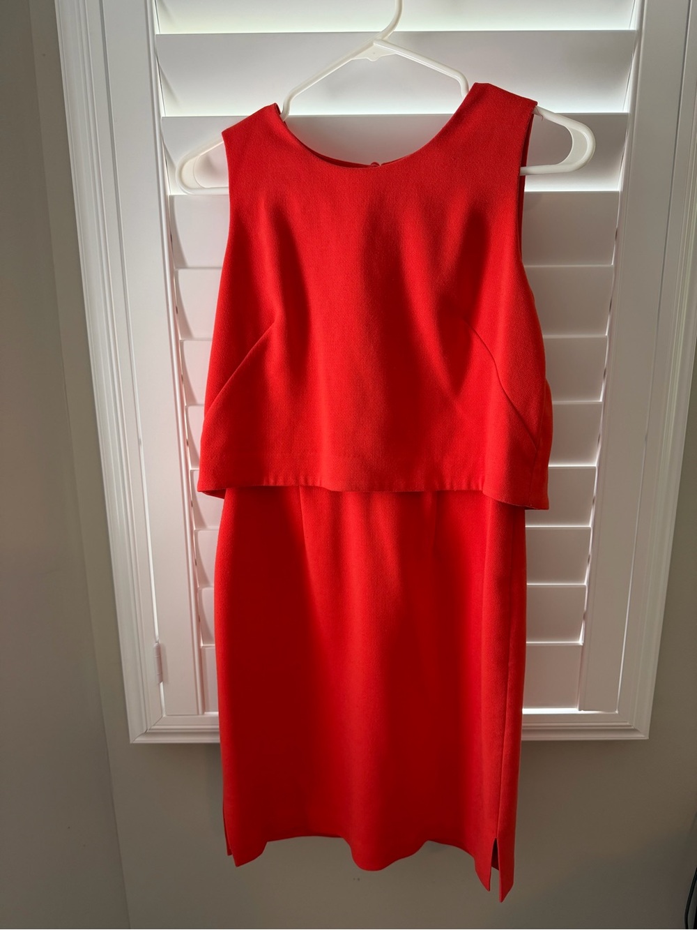 Eliza J Sleeveless Midi Sheath with Overlay Bodice